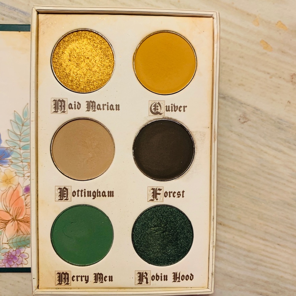 Fairytale storybook eyeshadow palette
